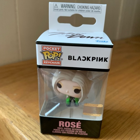 NIB Blackpink Rose Funko Pocket Pop! Key Chain - Picture 1 of 10